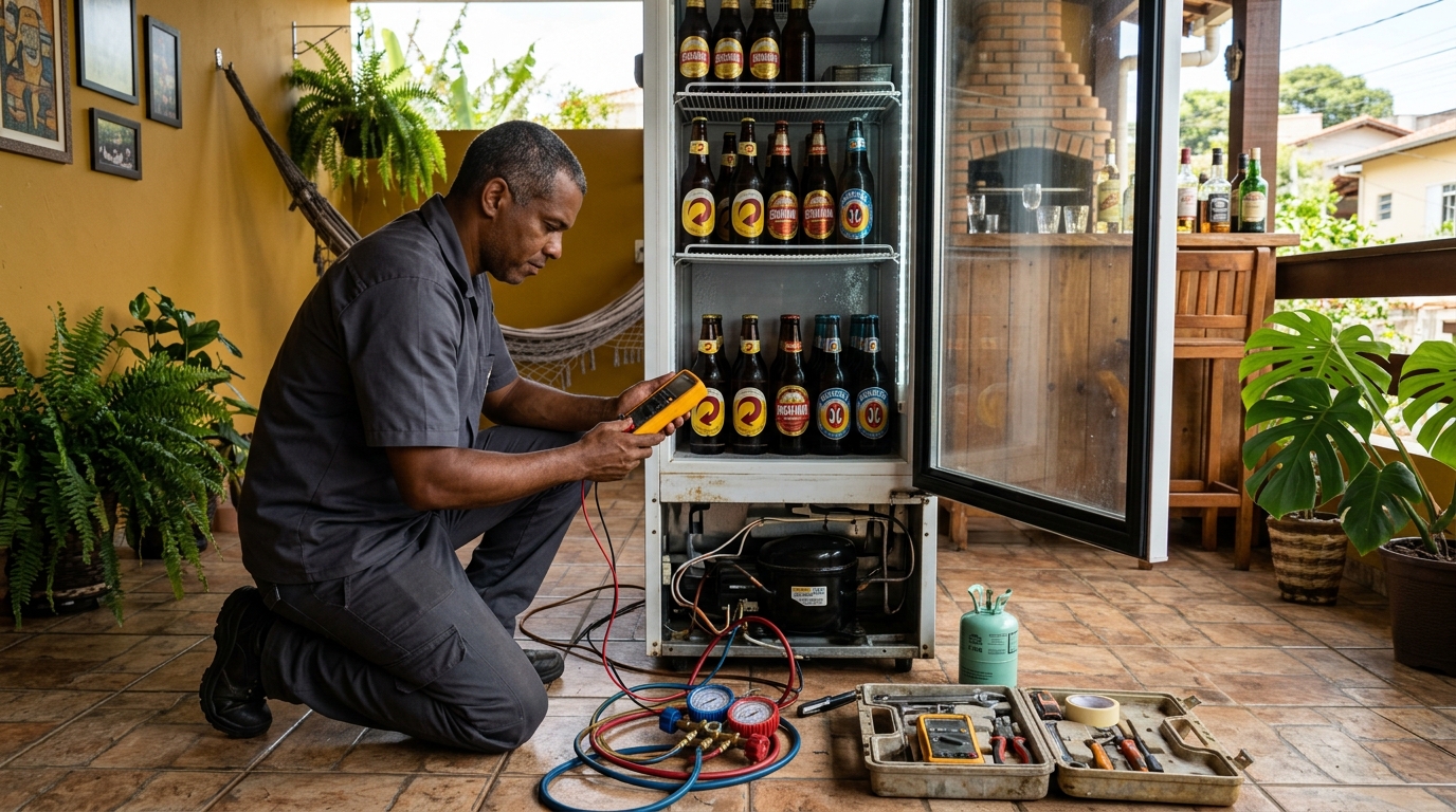Conserto de placa eletrônica de cervejeira no Amazonas, Montes Claros‑MG